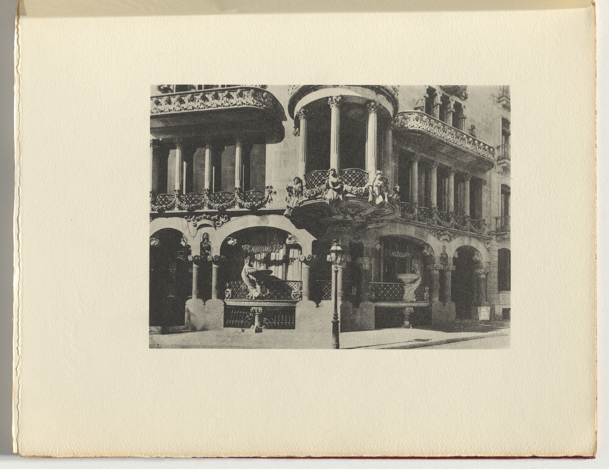 Salvador Dalí. Maison Modern-Style (Domenech I Muntaner, Arch. Barcelone) (plate, page 41) from La Femme Visible (The Visible Woman)
