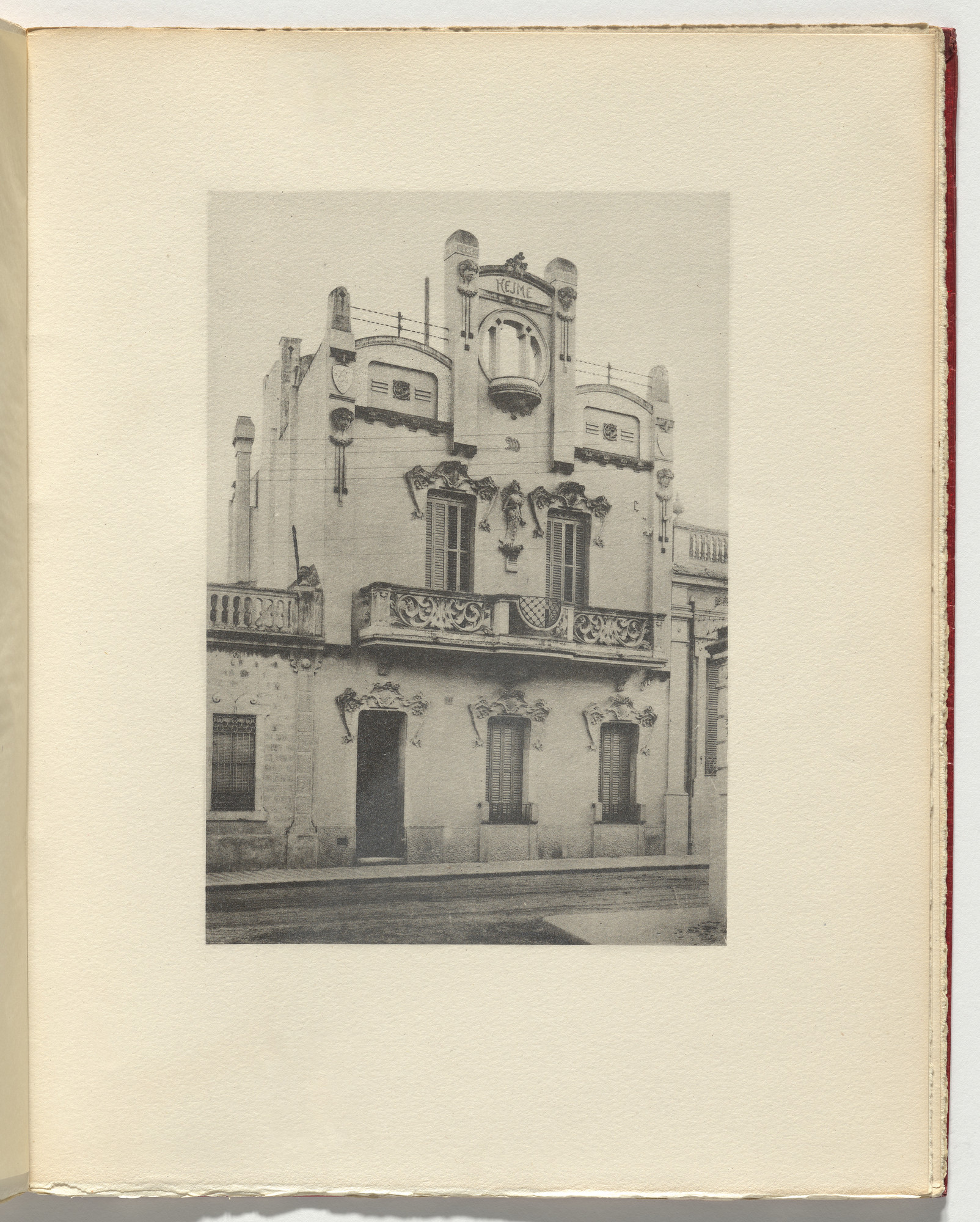 Salvador Dalí. Maison Modern-Style (Figueras) (plate, page 69) from La Femme Visible (The Visible Woman)