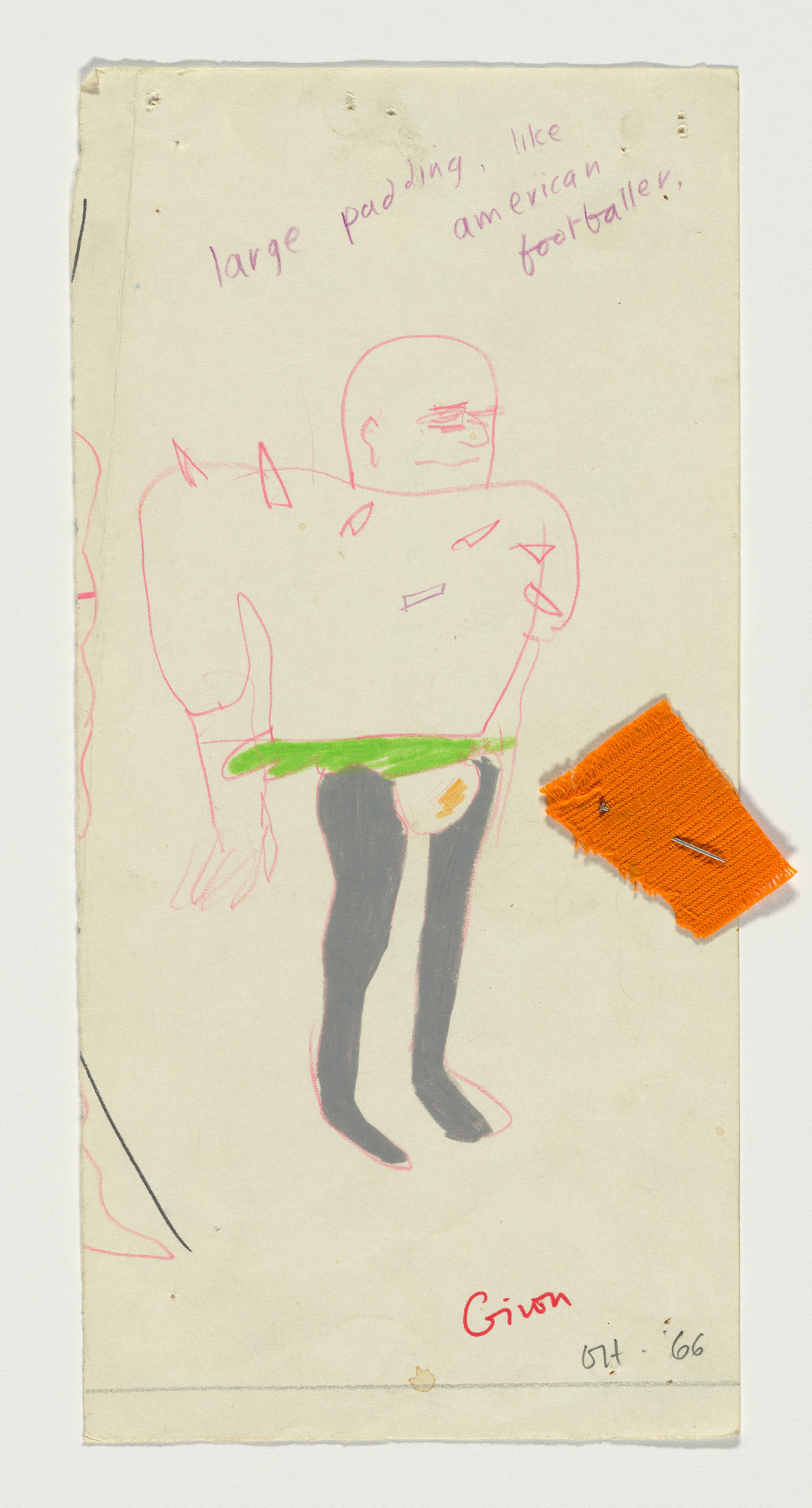 David Hockney. Grion design for Ubu Roi