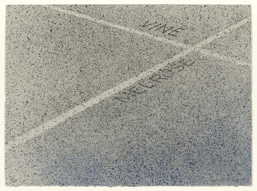 Vine/Melrose (for Parkett no. 55)