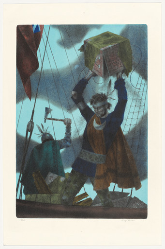 The Boston Tea Party from Kent Bicentennial Portfolio: Spirit of Independence