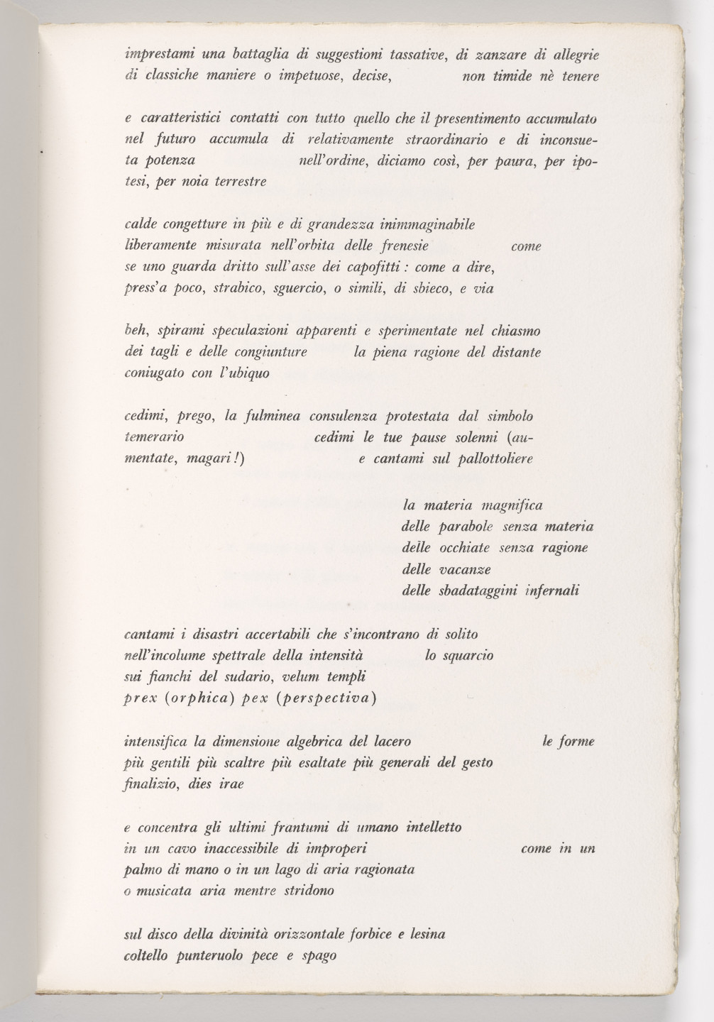 Alberto Burri. 17 variazioni su temi proposti per una pura ideologia fonetica. 1955