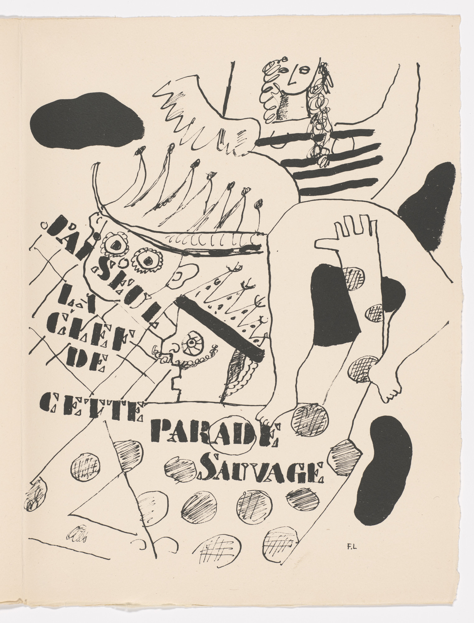 Fernand Léger. Parade (plate, page 111) from Les Illuminations ( The Illuminations )