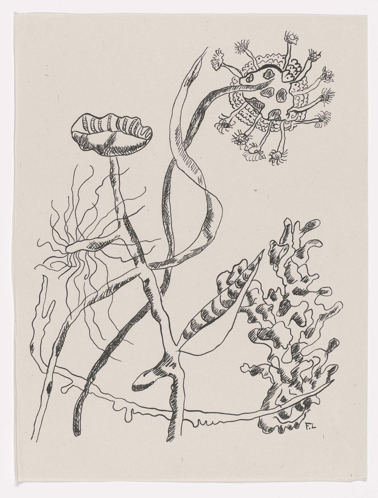 Fernand Léger. Variant of Patience—Bannières de Mai ( Patience—Banners of May ) (supplementary plate) from Les Illuminations ( The Illuminations )