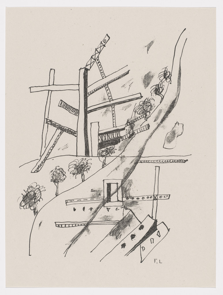Variant of Métropolitan (Metropolitan) (supplementary plate) from Les Illuminations (The Illuminations)
