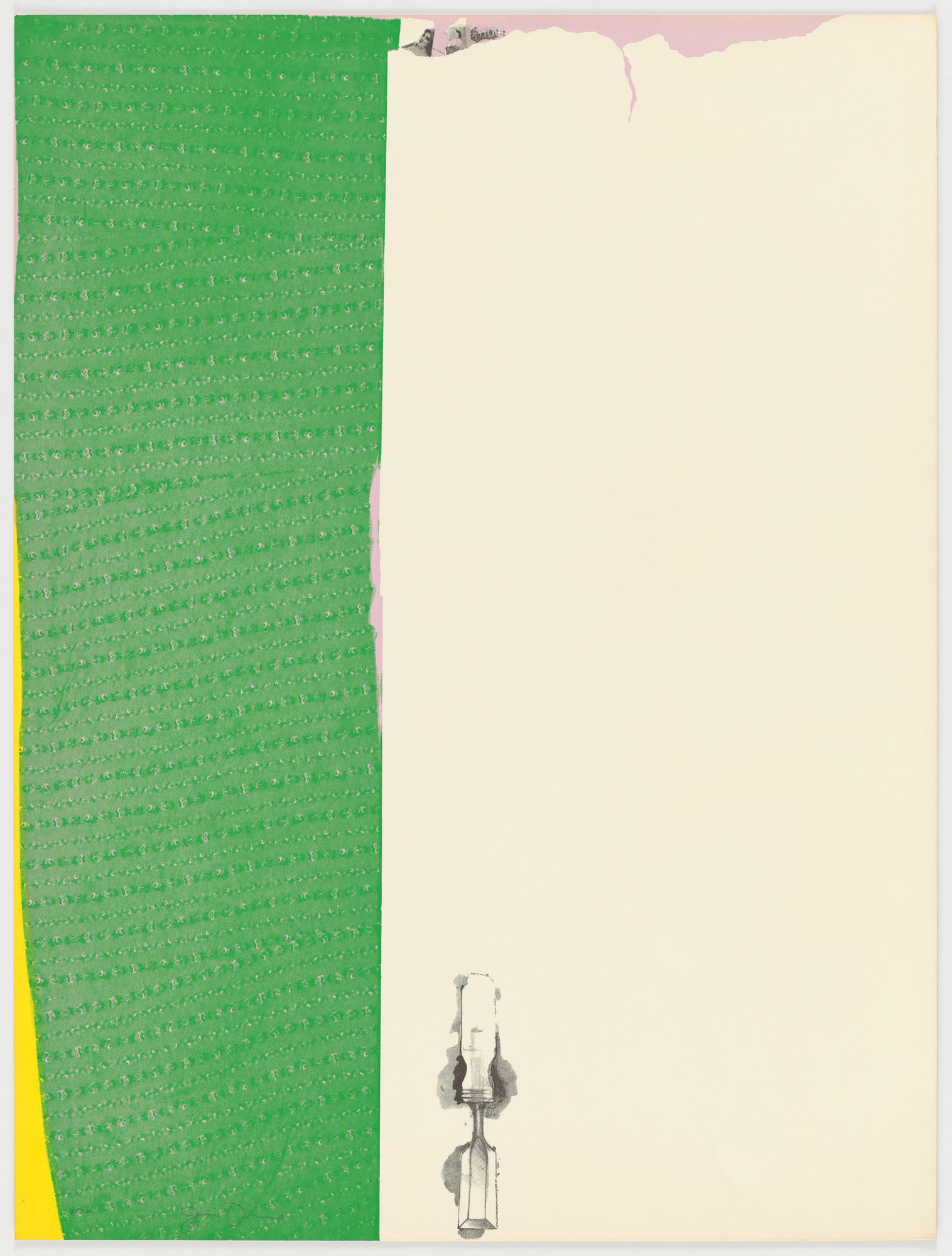 Jim Dine. Calico from 11 Pop Artists, Volume III
