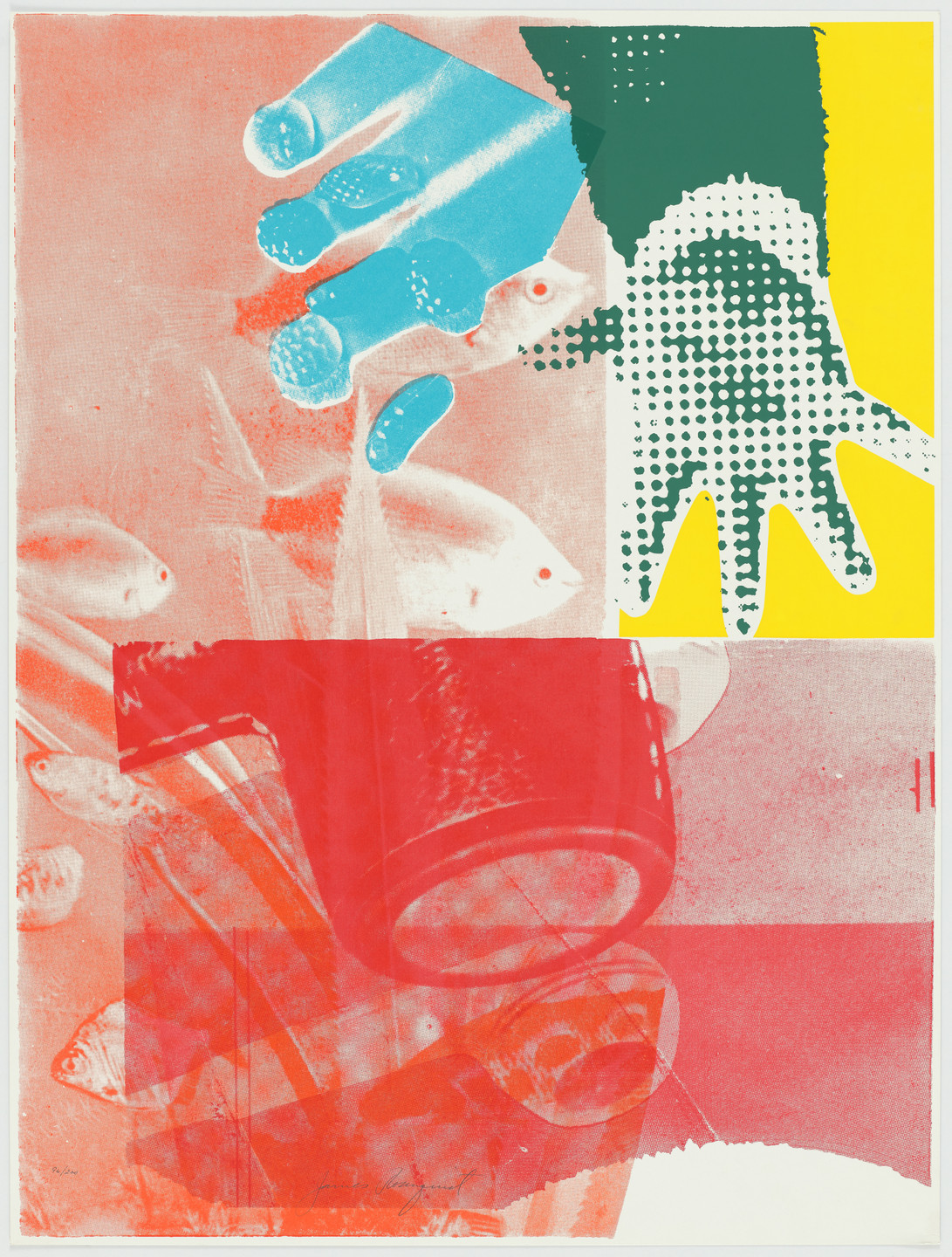 James Rosenquist. For Love from11 Pop Artists, Volume III. 1965, published 1966