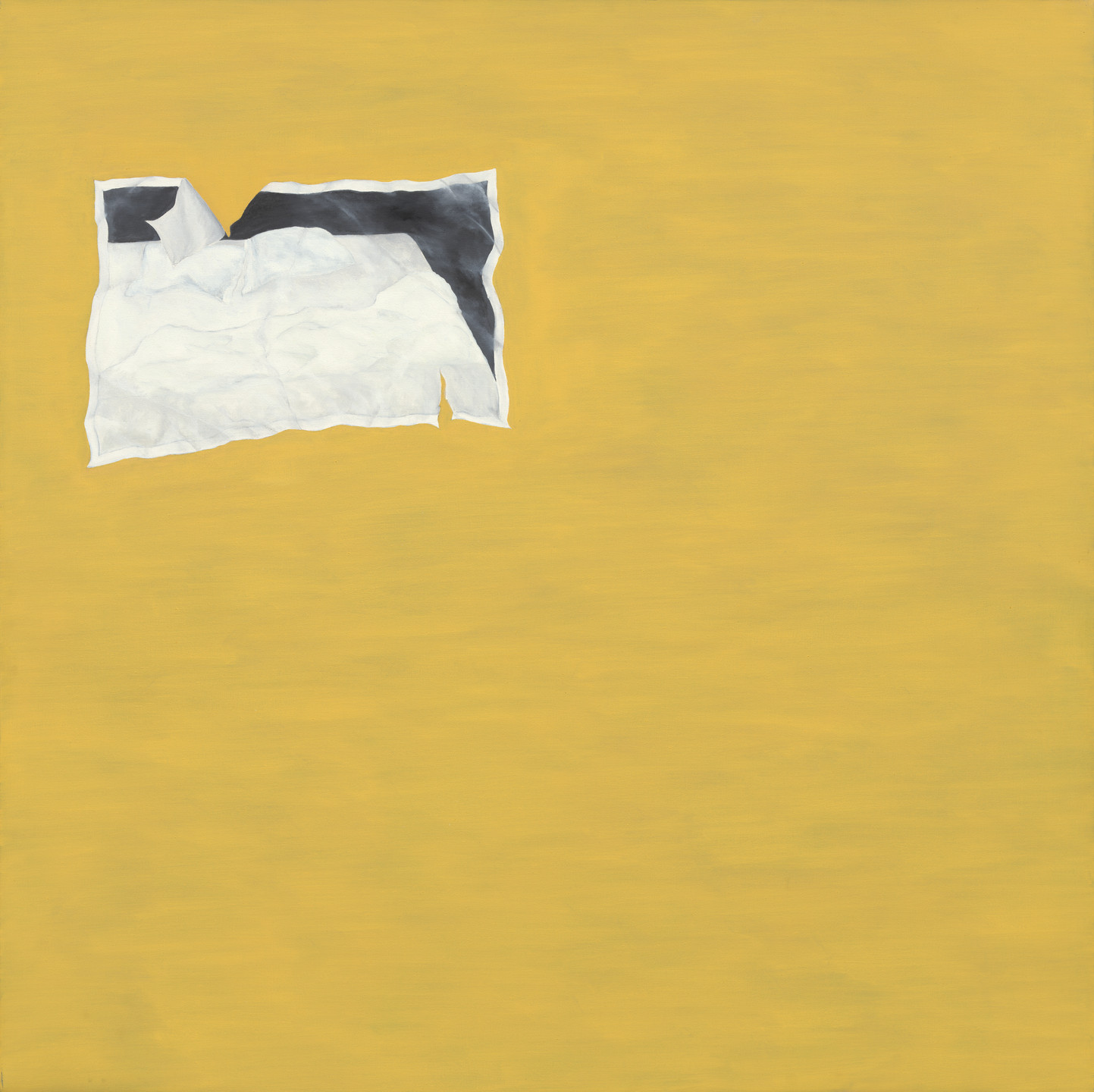 Joe Goode. Unmade Bed. 1968