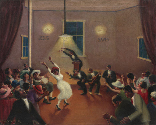 Archibald John Motley Jr.. Tongues (Holy Rollers). 1929