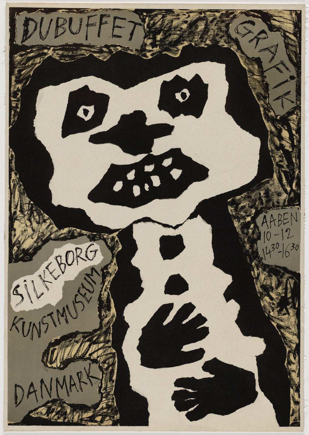 Jean Dubuffet Dubuffet Grafik Silkeborg Kunstmuseum Danmark 1961 Moma