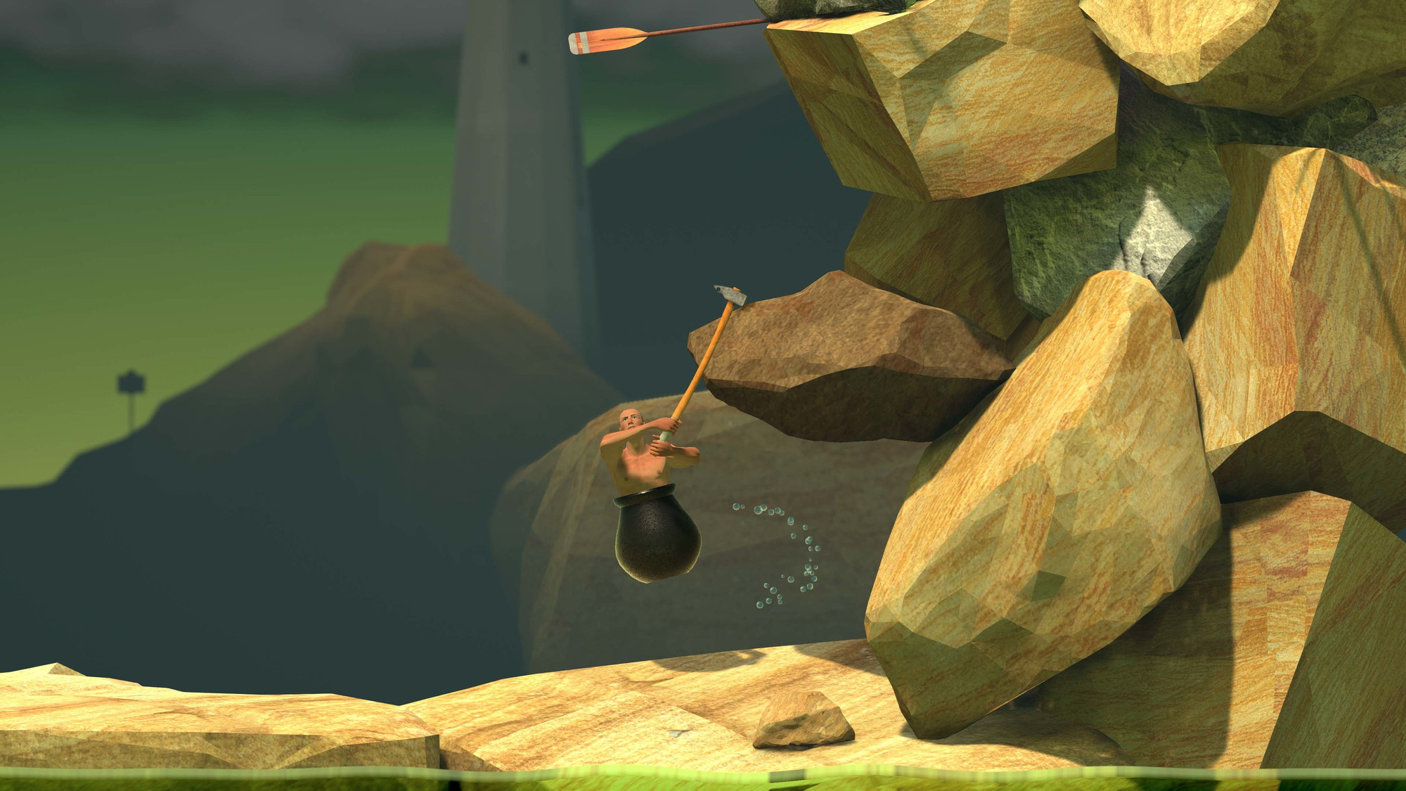 Bennett Foddy. Getting Over It with Bennett Foddy. 2017
