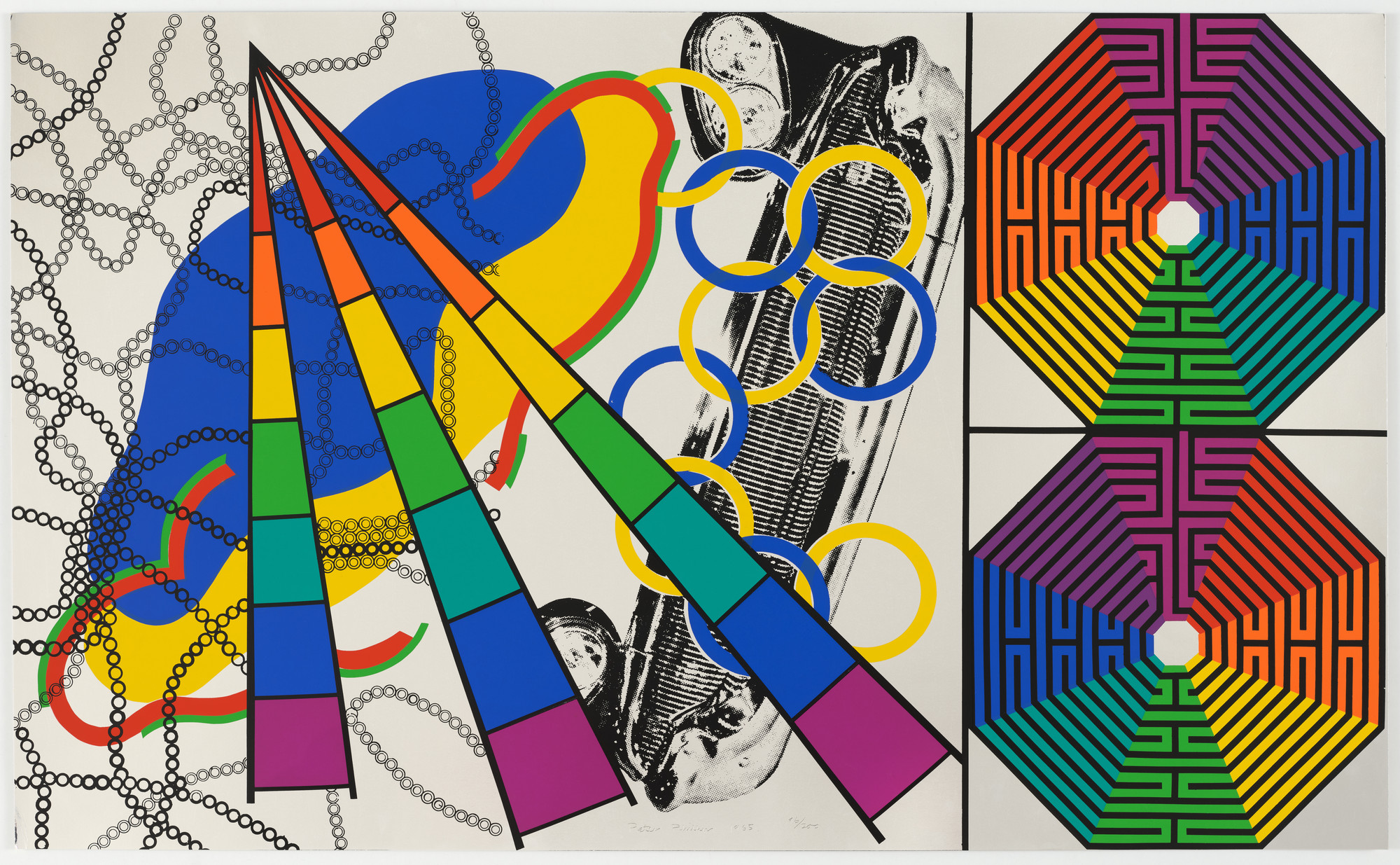 Peter Phillips. Custom Print III from 11 Pop Artists, Volume III. 1965, published 1966