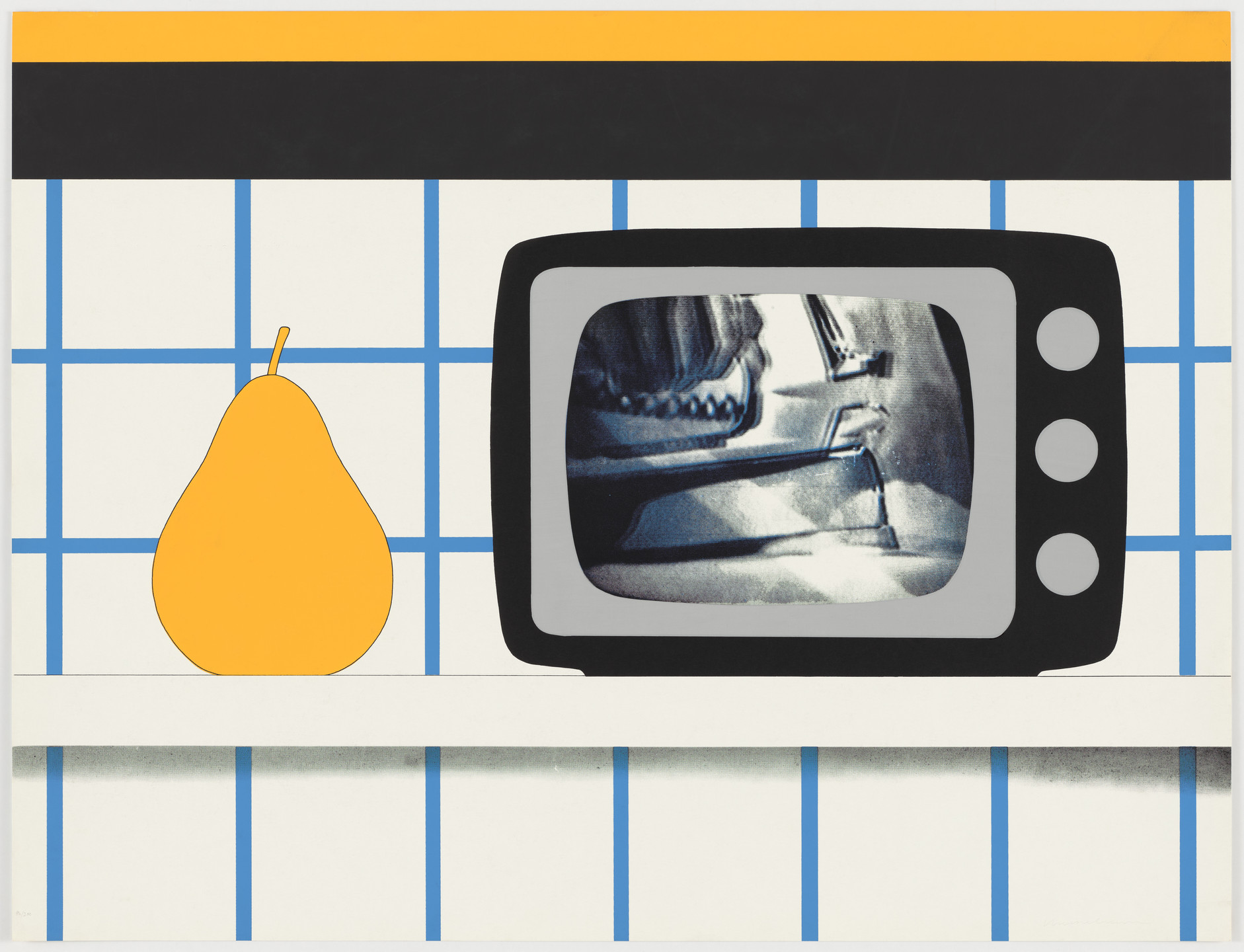 Tom Wesselmann. TV Still Life from 11 Pop Artists, Volume III. 1965, published 1966