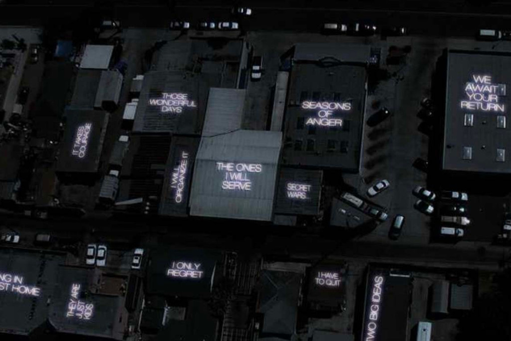 Signs Facing the Sky