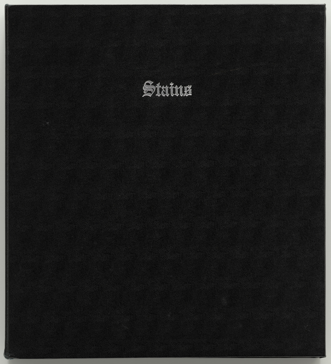 Edward Ruscha. Stains. 1969