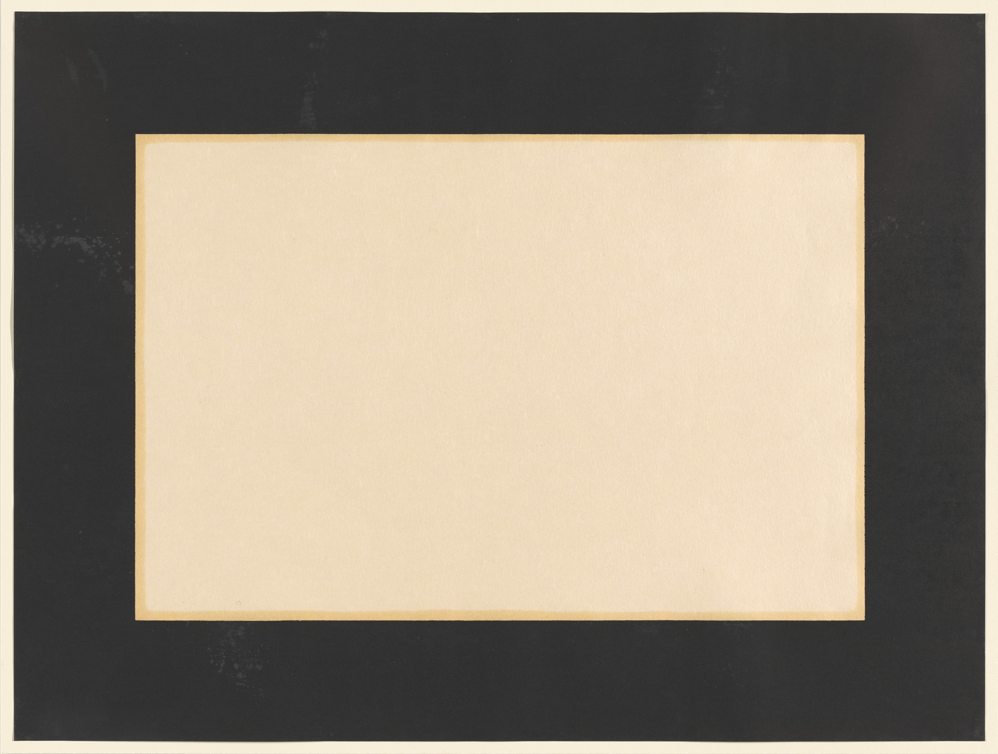 Donald Judd. Untitled from an untitled portfolio