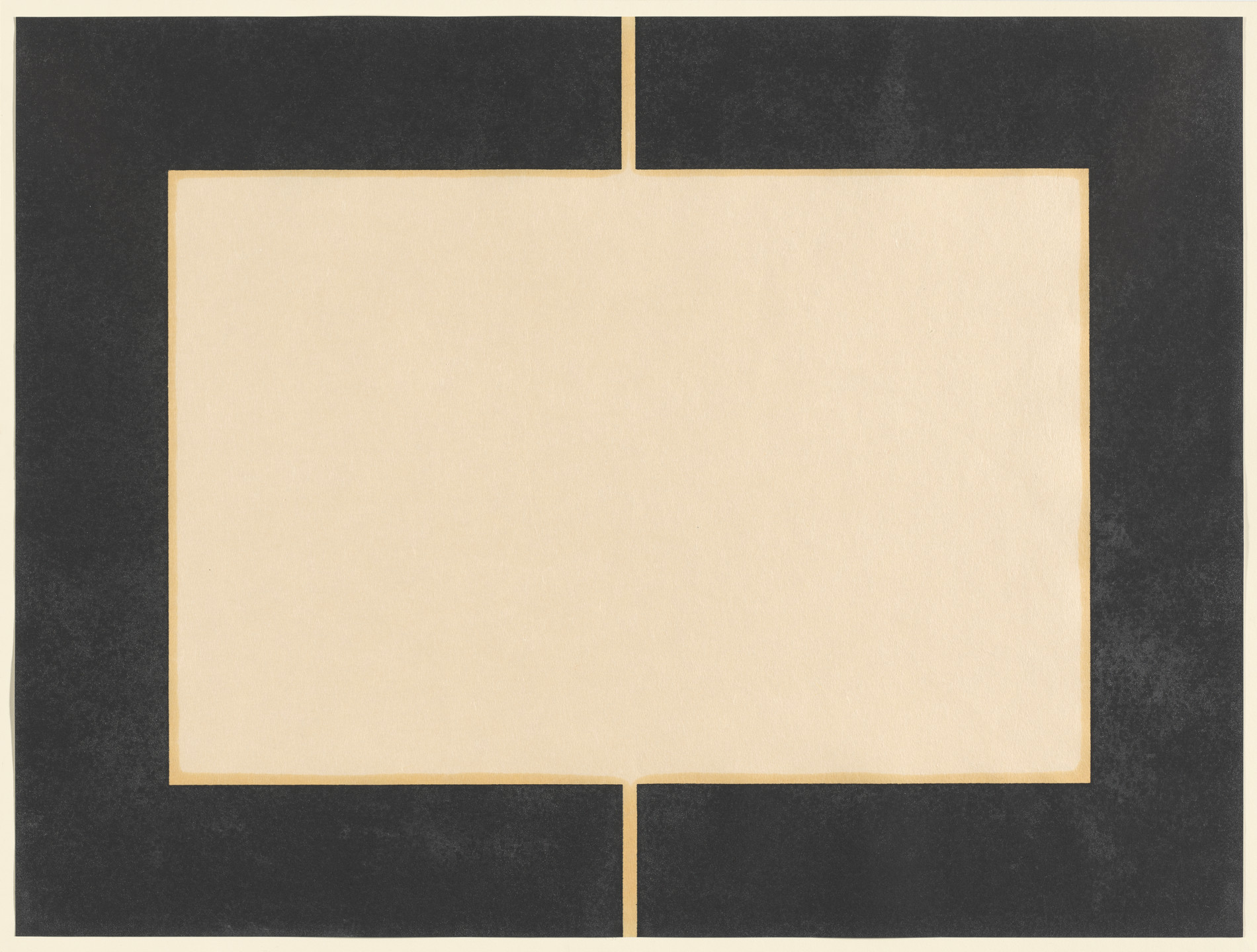 Donald Judd. Untitled from an untitled portfolio. 1988