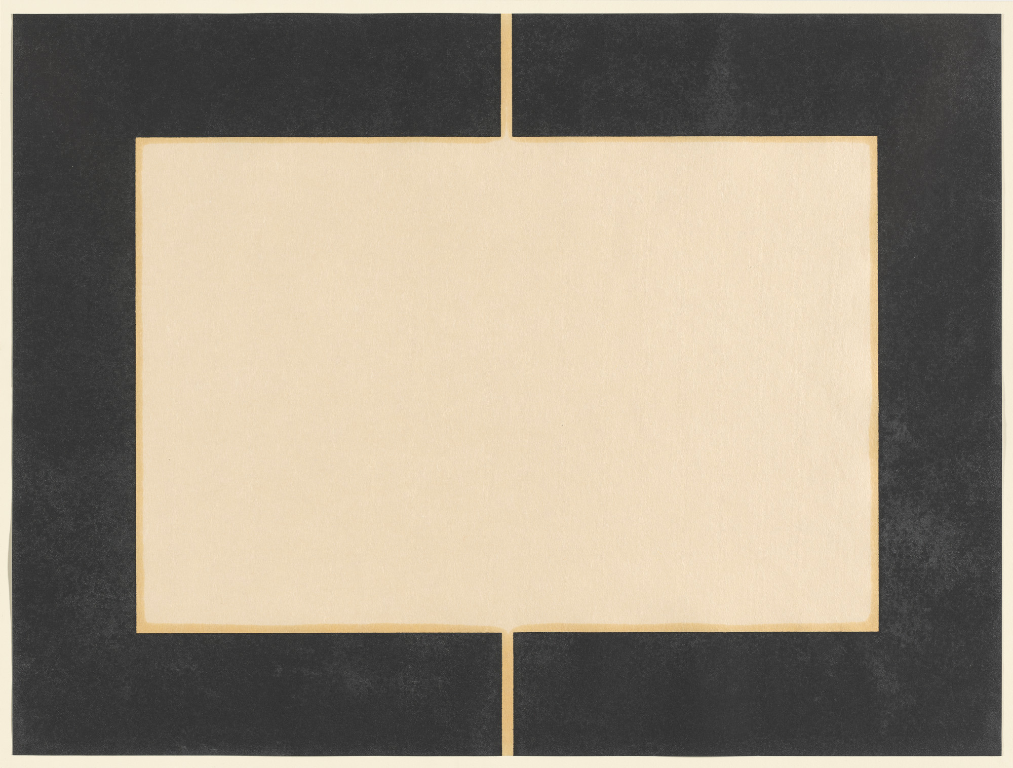 Donald Judd. Untitled from an untitled portfolio
