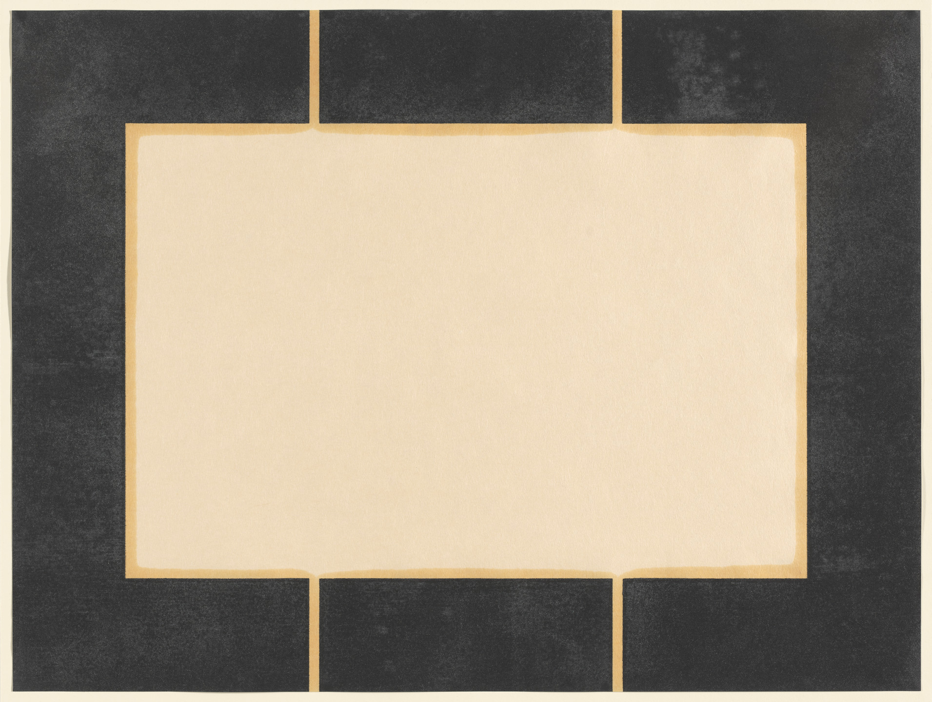 Donald Judd. Untitled from an untitled portfolio. 1988