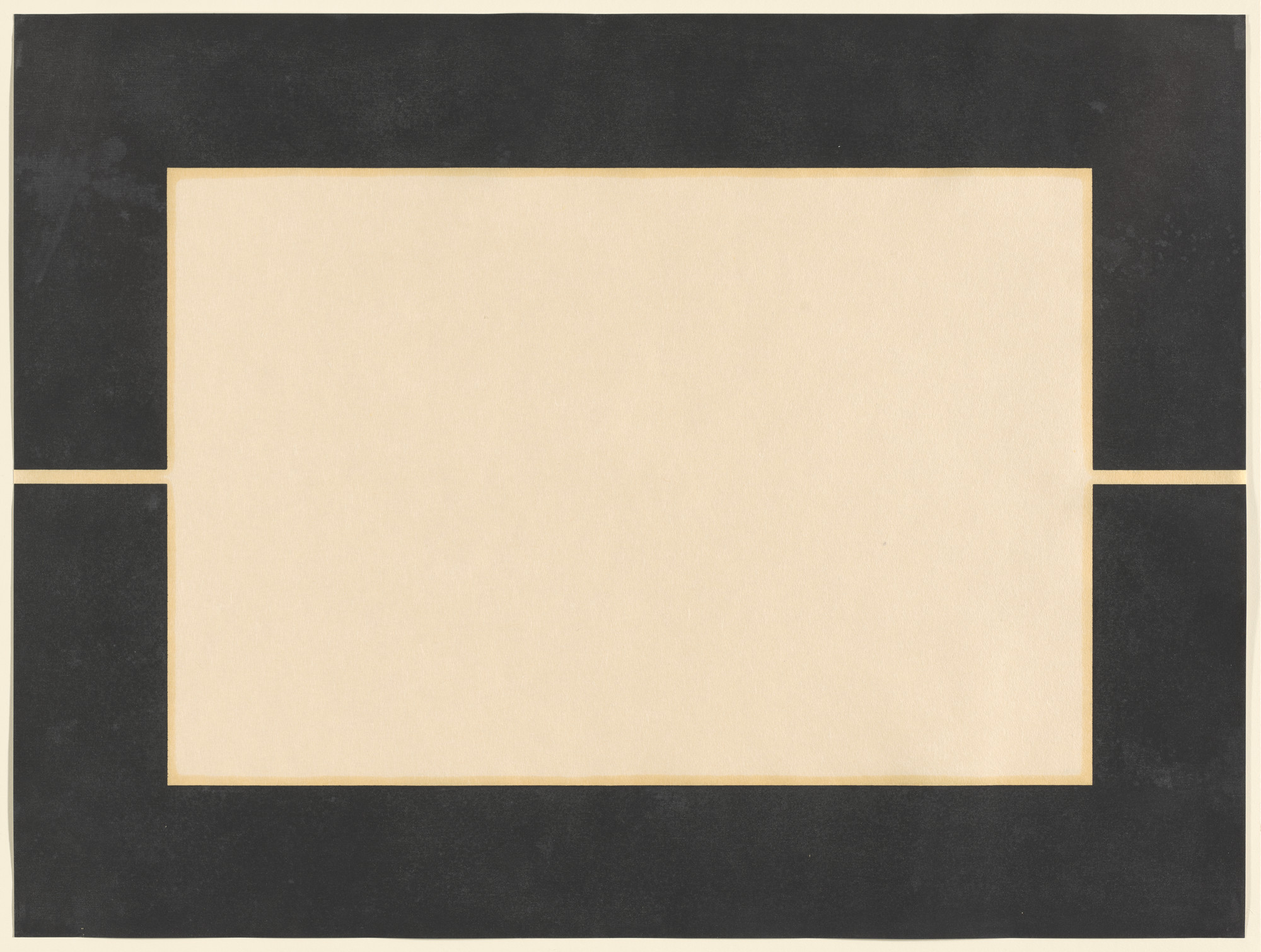 Donald Judd. Untitled from an untitled portfolio