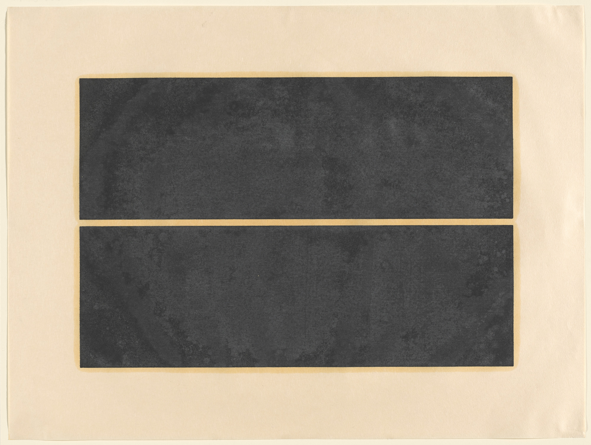 Donald Judd. Untitled from an untitled portfolio