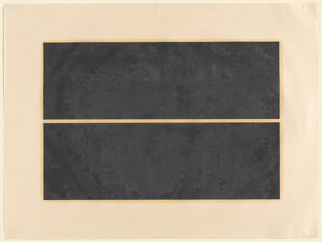 Untitled from an untitled portfolio, Donald Judd, 1988