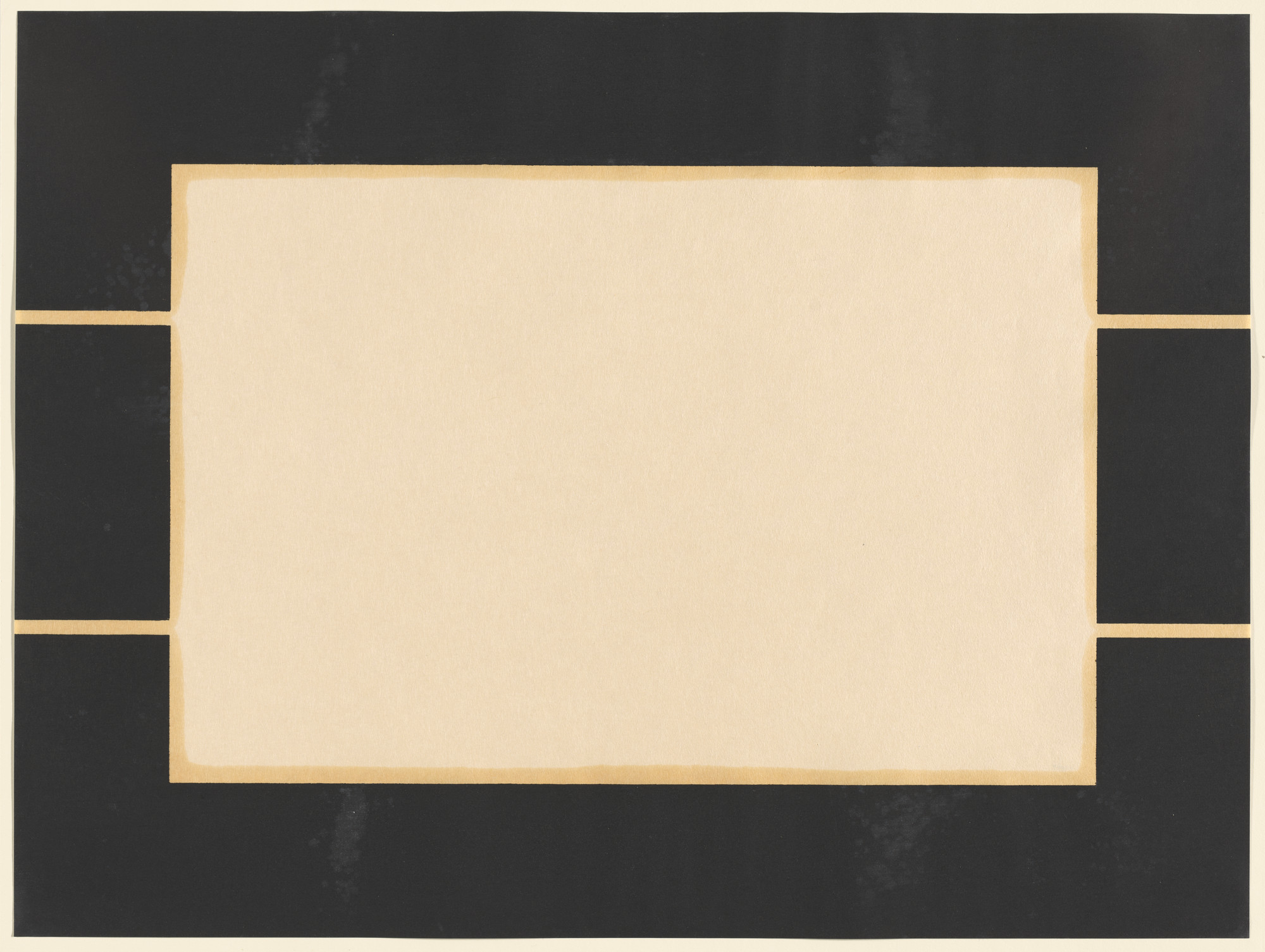 Donald Judd. Untitled from an untitled portfolio