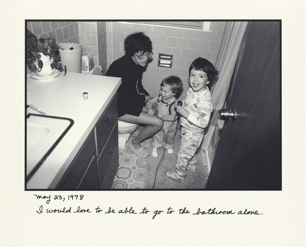Bathroom Portrait from the series Family Portrait
