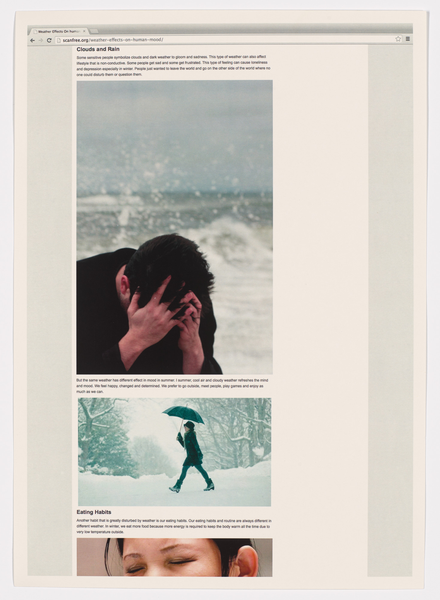 David Horvitz. Mood Disorder