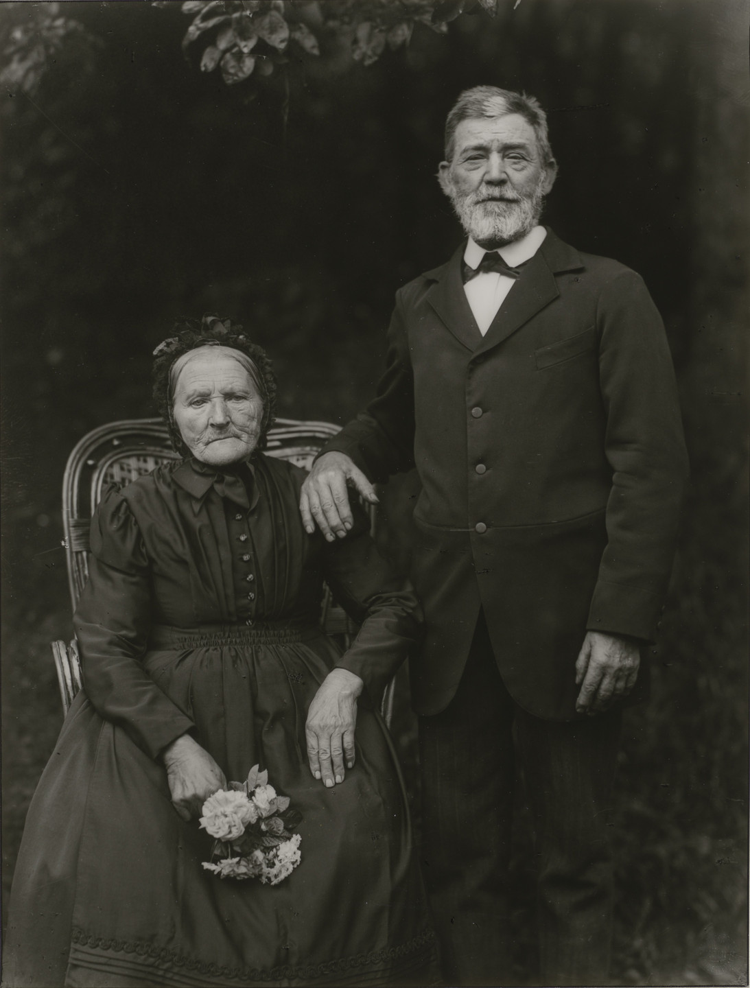 August Sander. Farming Couple–Propriety and Harmony. 1912