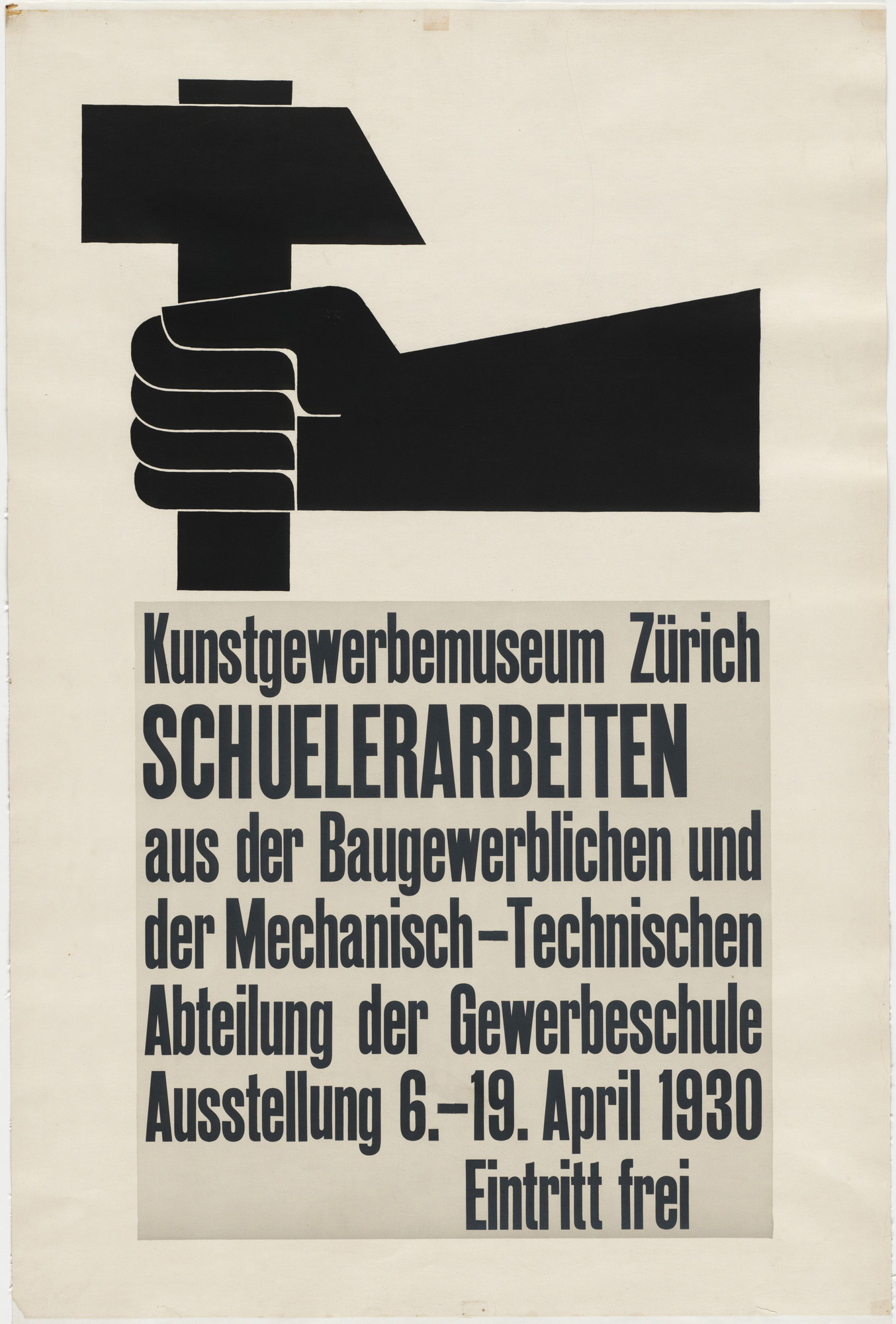 Ernst Keller. Kunstgewerbemuseum Zürich, Schuelerarbeiten aus der