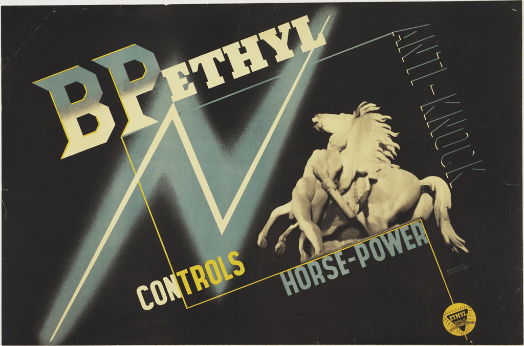 BP Ethyl Anti-Knock Controls Horse-Power