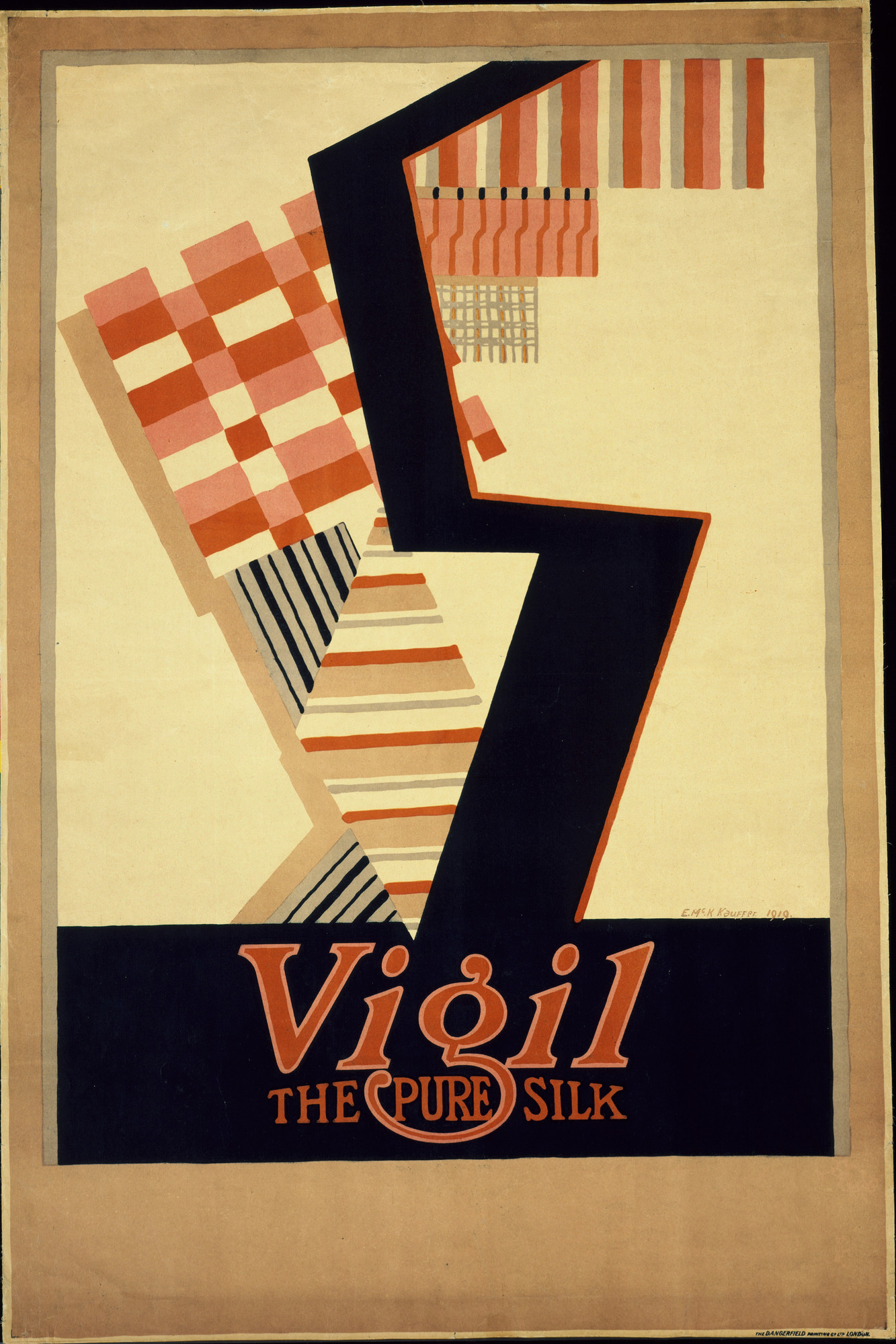 E. McKnight Kauffer. Vigil, The Pure Silk
