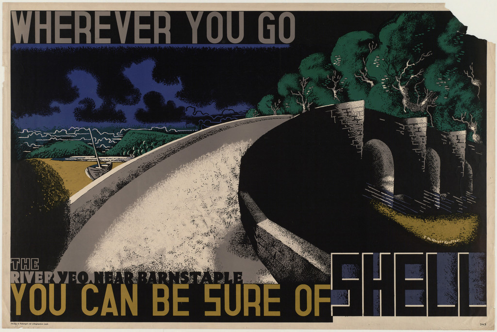 The River Yeo Near Barnstaple, Wherever You Go You Can Be Sure of Shell