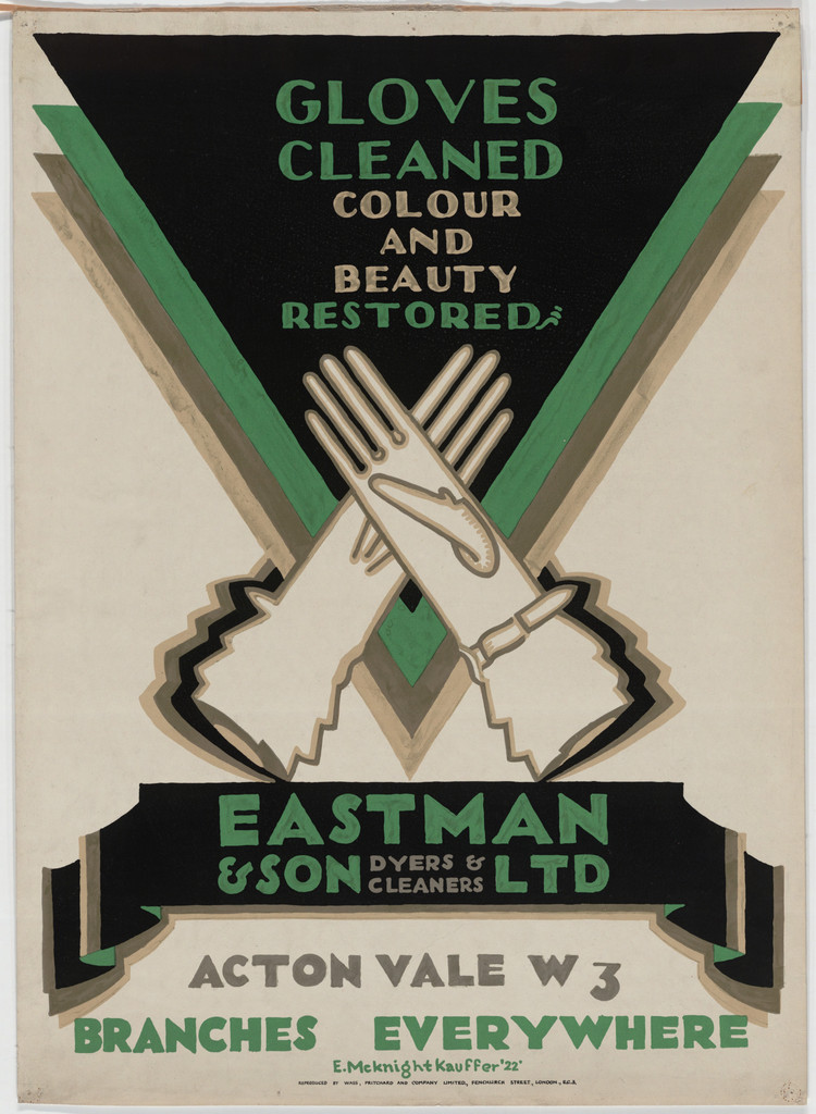 Gloves Cleaned, Colour and Beauty Restored, Eastman & Son, Ltd., Dyers and Cleaners