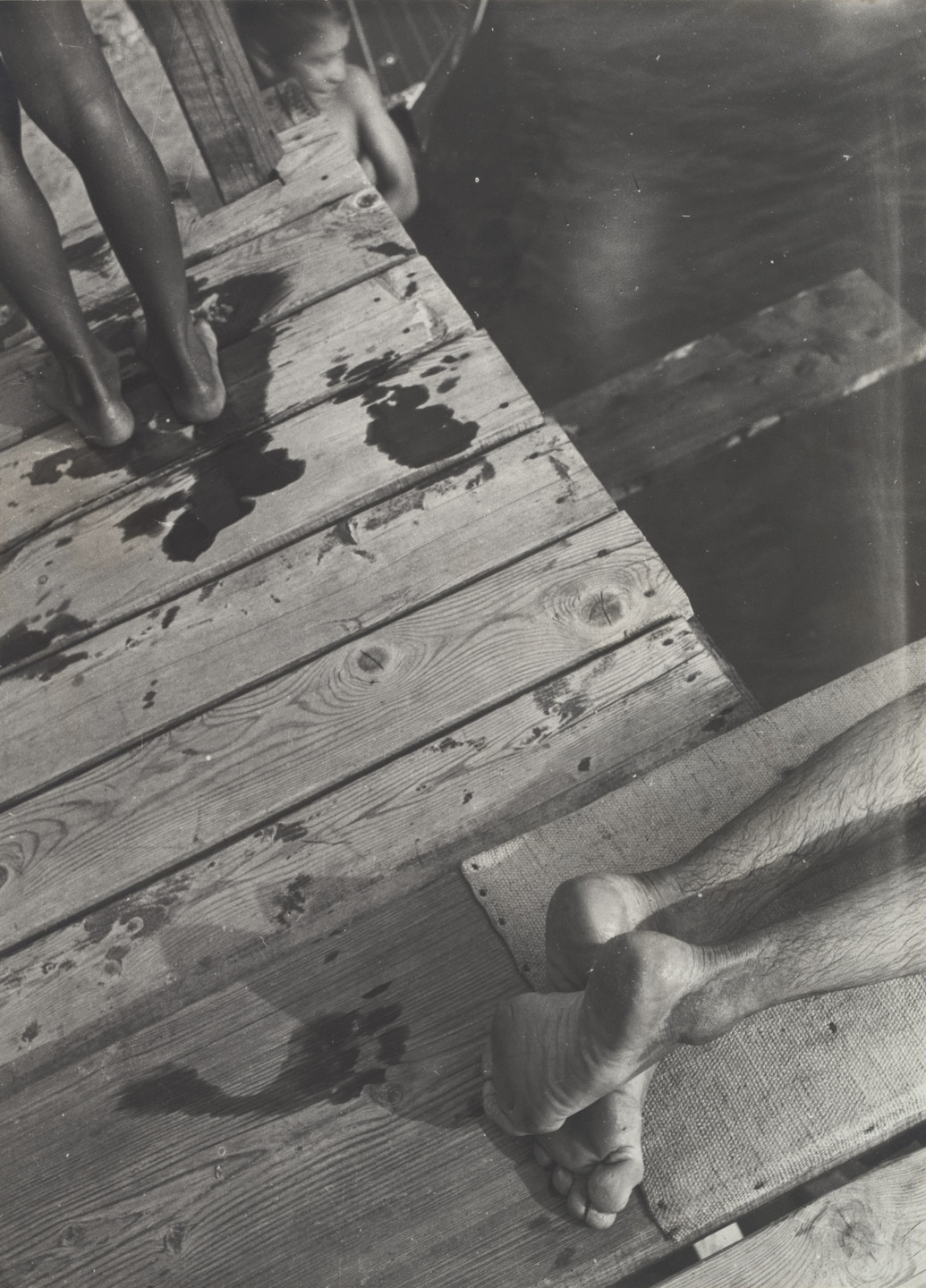 László Moholy-Nagy. The Diving Board. 1931 or earlier