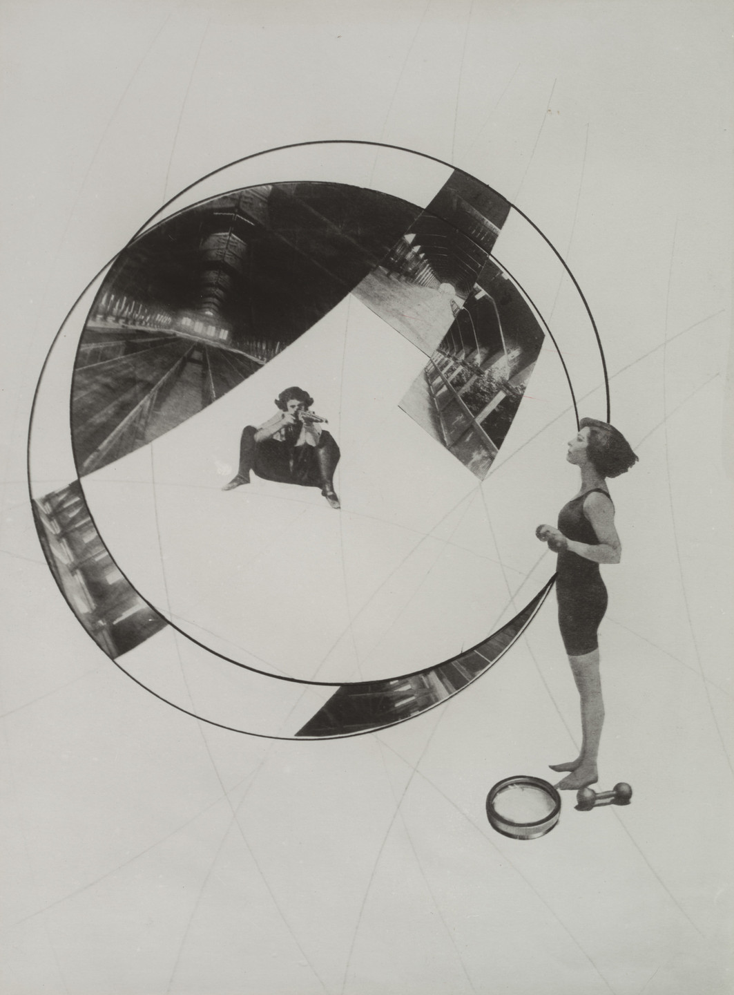 László Moholy-Nagy. Love Your Neighbor; Murder on the Railway. 1925