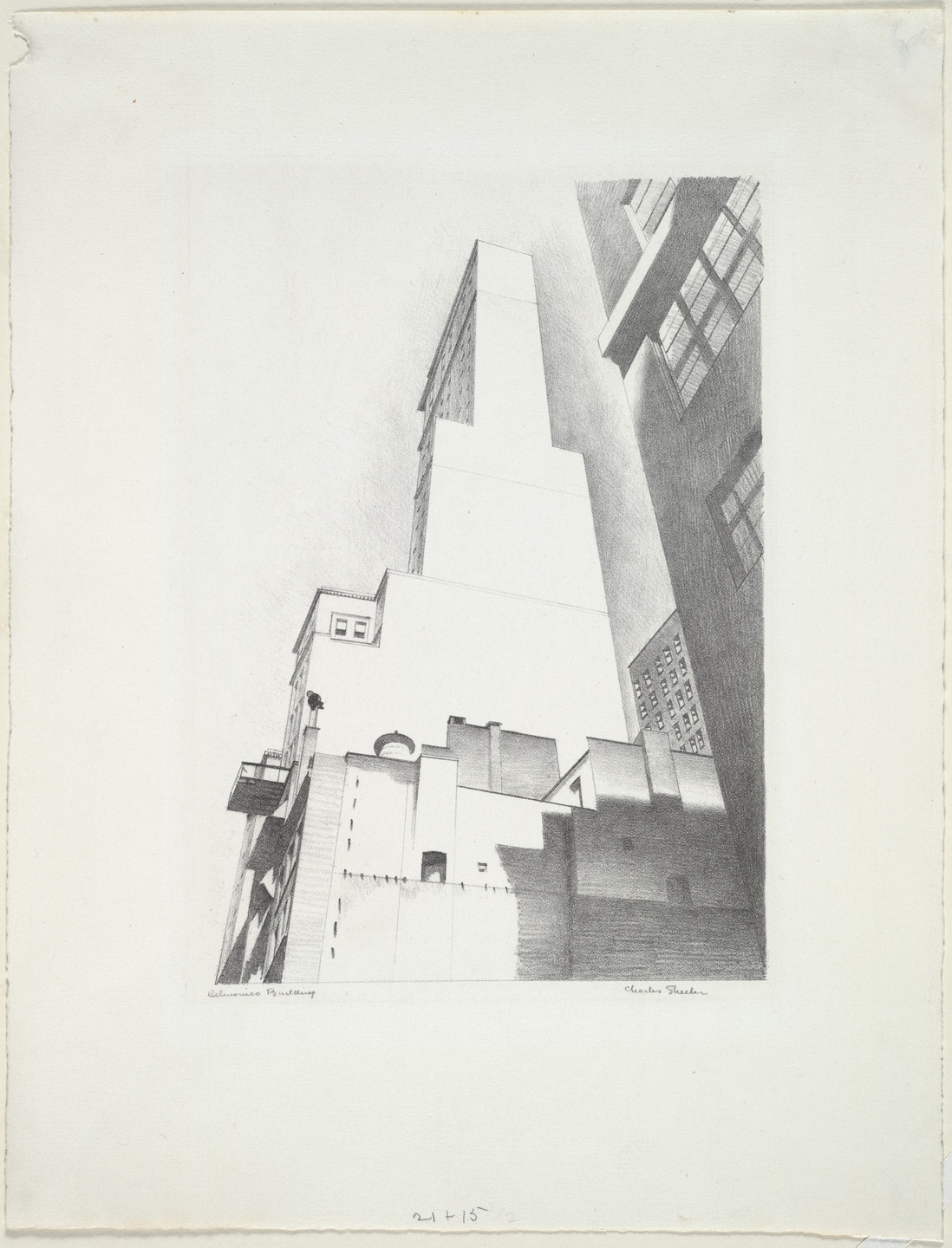 Charles Sheeler. Delmonico Building. 1926