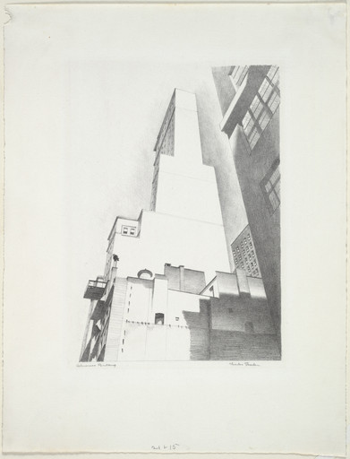 Charles Sheeler. Delmonico Building. 1926