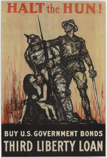 Halt the Hun! Buy U.S. Government Bonds, Third Liberty Loan