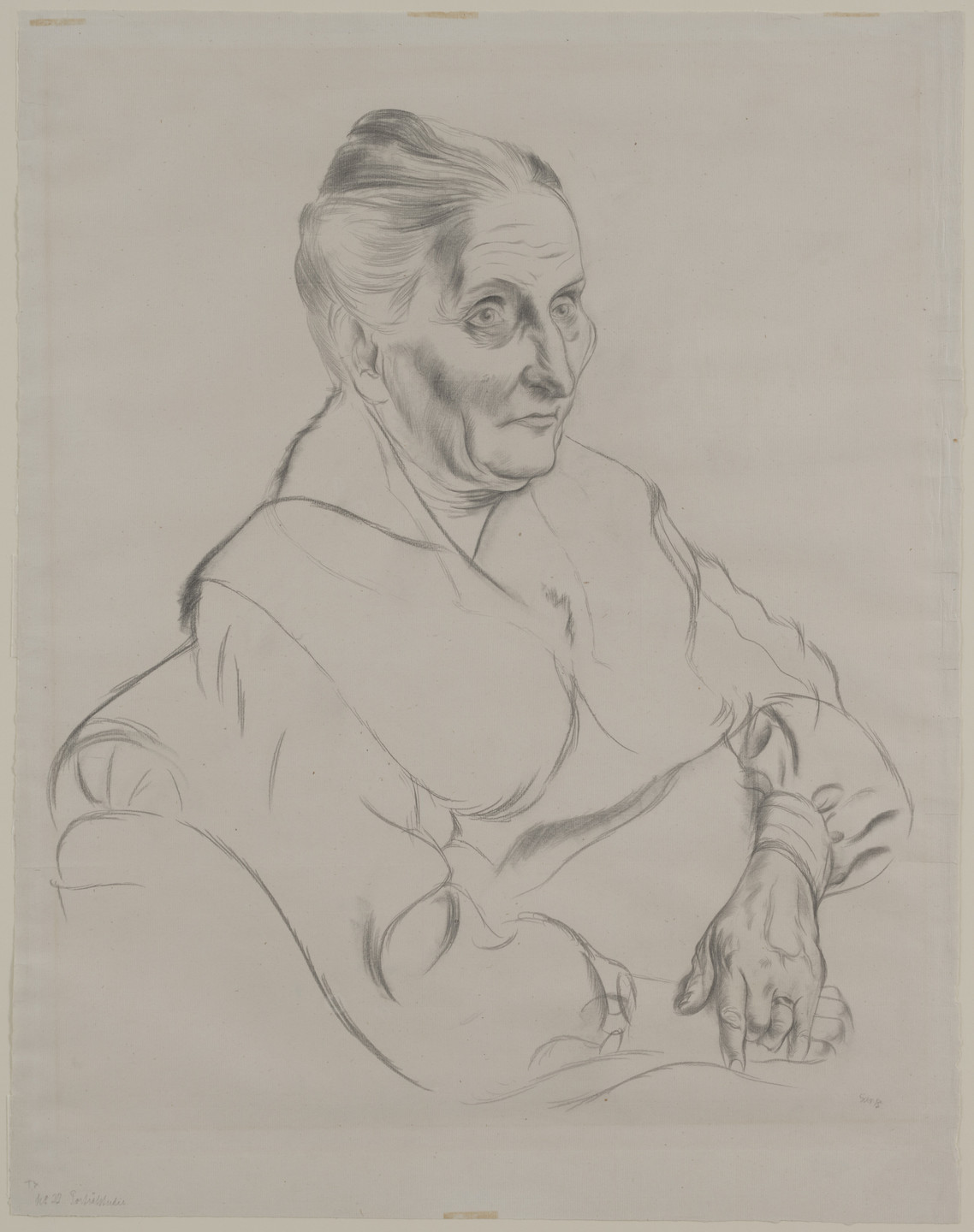 George Grosz. Anna Peter. 1926–27