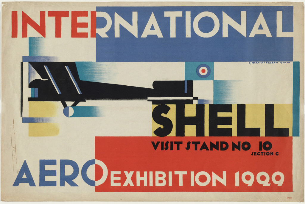 International Aero Exhibition 1929, Shell, Visit Stand No 10, Section C