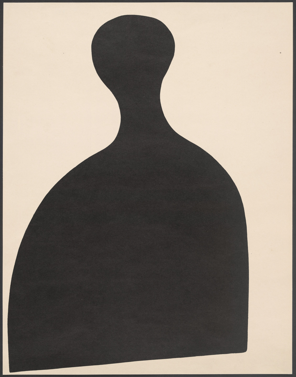 Jean (Hans) Arp. Egg Beater (Eierschläger) from Merz 5. 7 Arpaden by Hans Arp. Arp Portfolio. Second Portfolio of the Merz Publisher (Merz 5. 7 Arpaden von Hans Arp. Arp Mappe. Zweite Mappe des Merzverlages). 1923