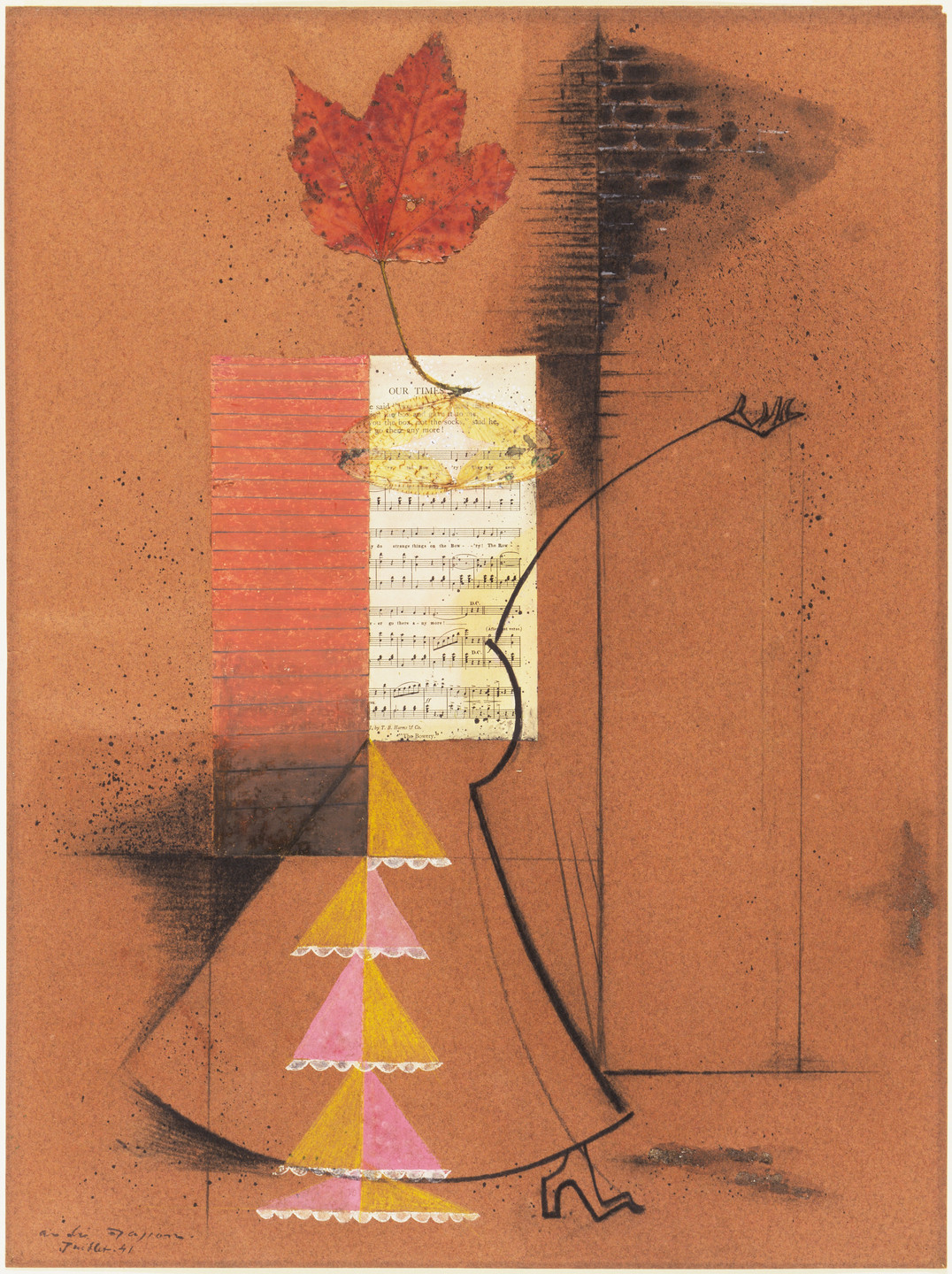 André Masson. Street Singer. 1941
