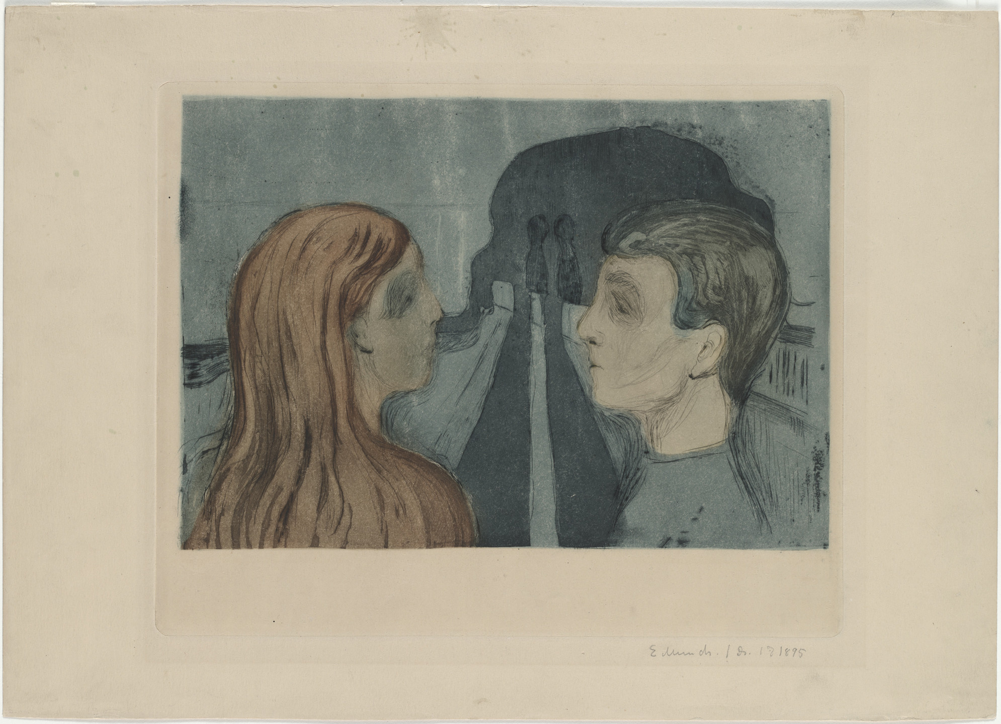 Edvard Munch. Attraction II (Tiltrekning II). 1895
