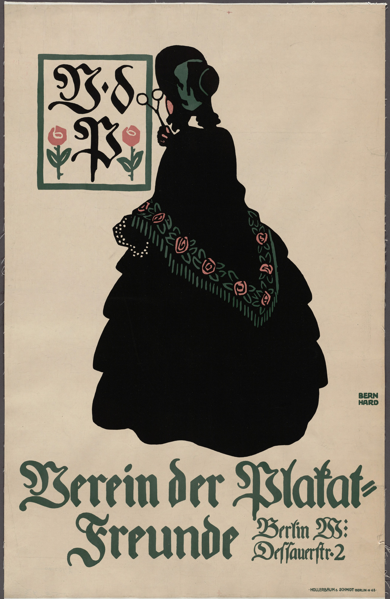 Lucian Bernhard. Verein der Plakatfreunde. 1908 | MoMA