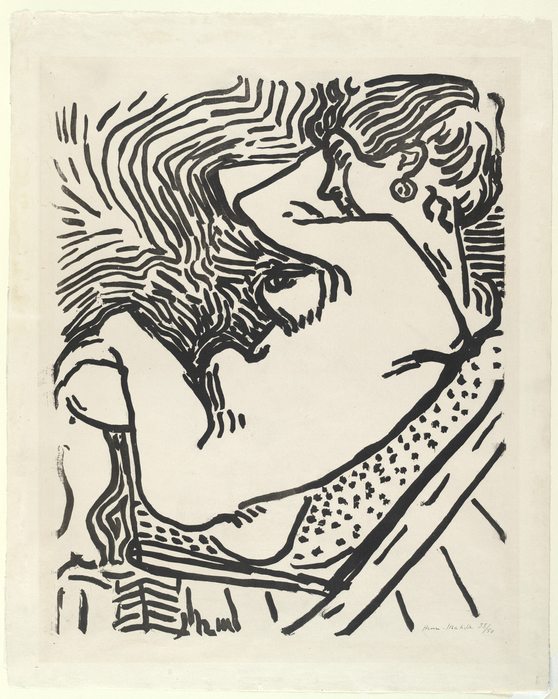 Henri Matisse. Le Grand Bois (The Large Woodcut). 1906