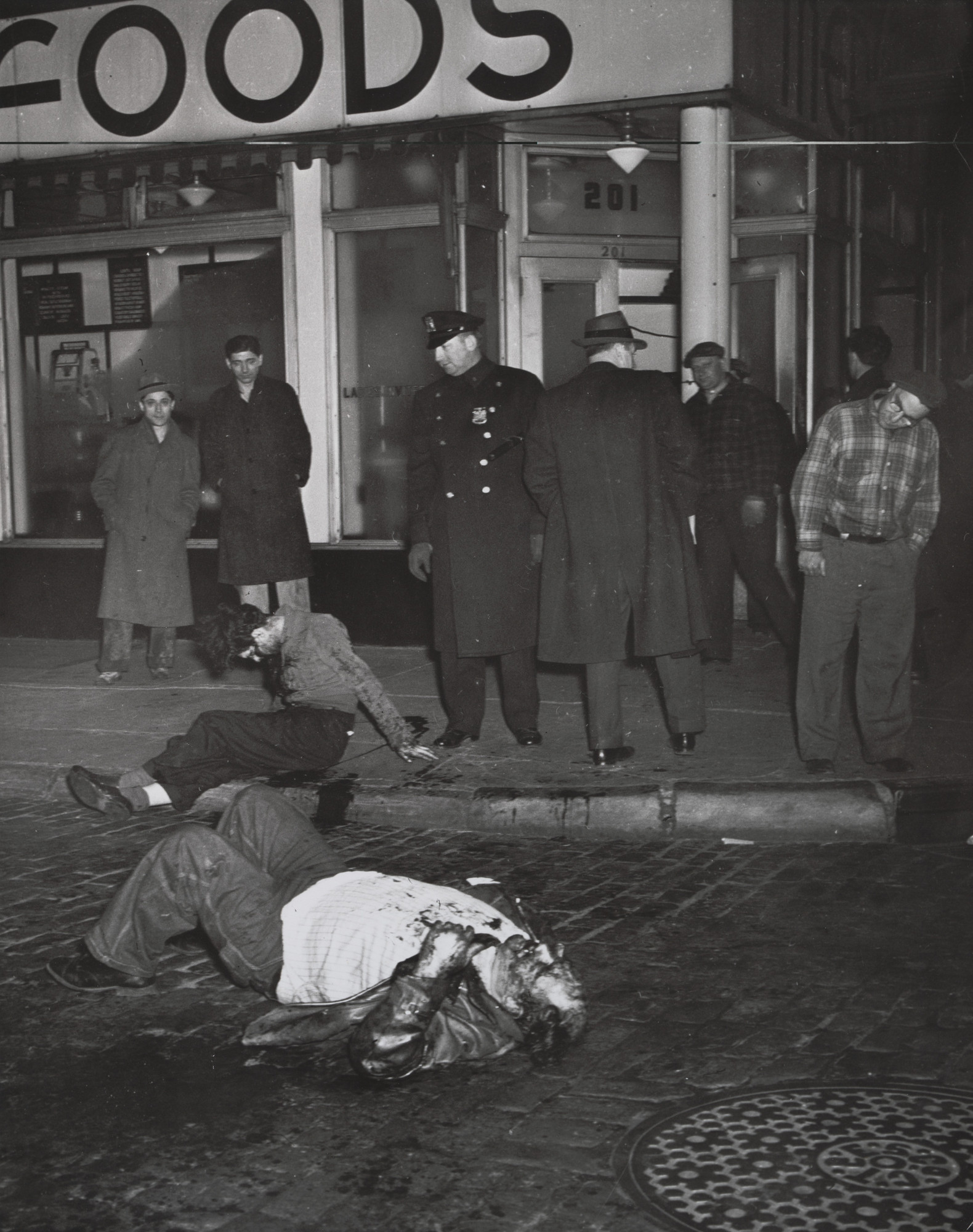 Weegee (Arthur Fellig). Saloon Brawl