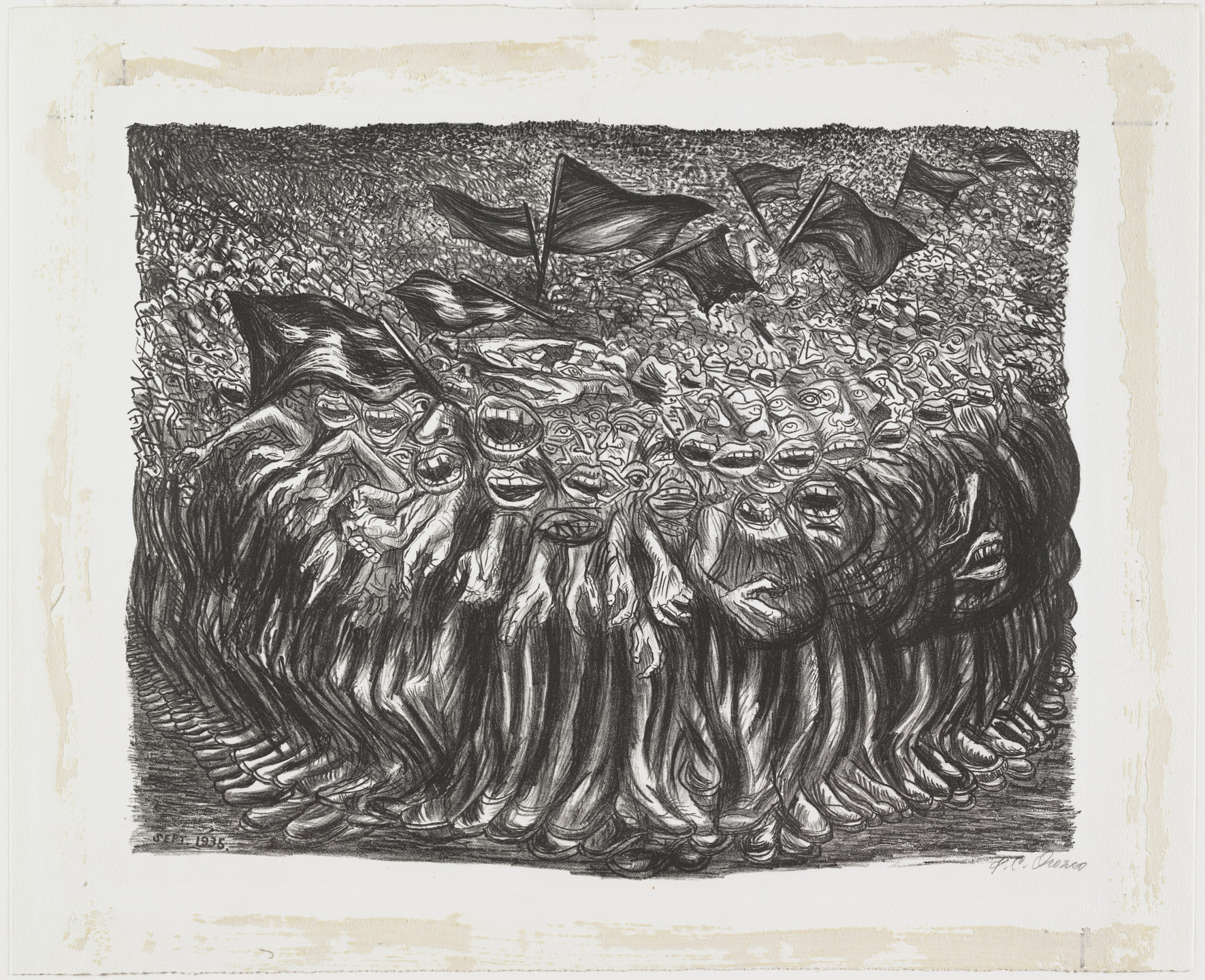 José Clemente Orozco. The Masses. 1935