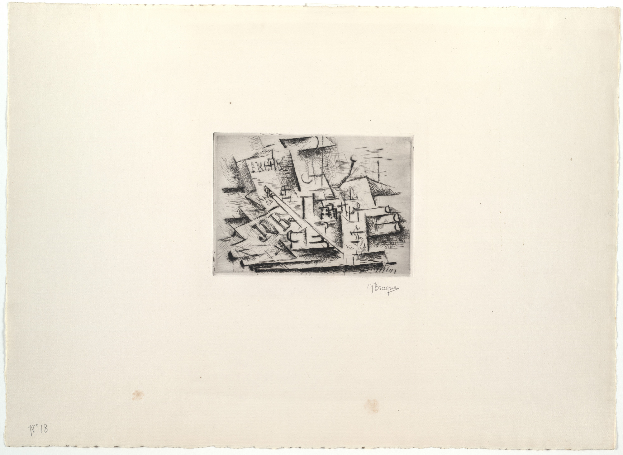 Georges Braque. Job
